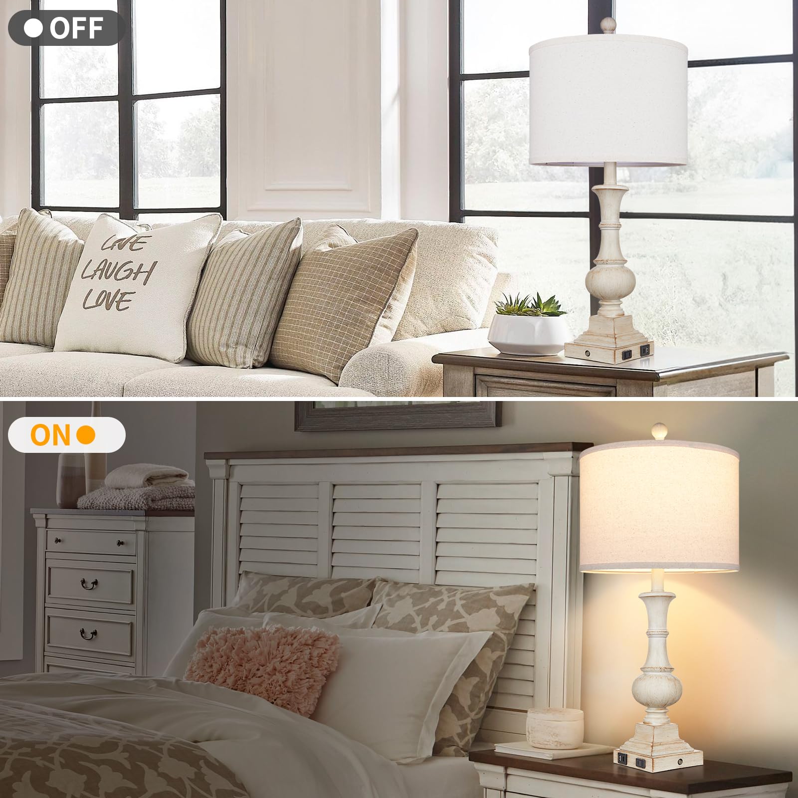 Lolokit 3-way dimmable lighting provides low, medium, and high brightness options.