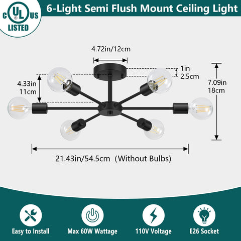 Lomoky E26 base compatibility enables versatile bulb choices for mood settings.