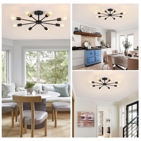 Lomoky hallway-entryway ceiling light—UL-listed safety for high-traffic spaces.