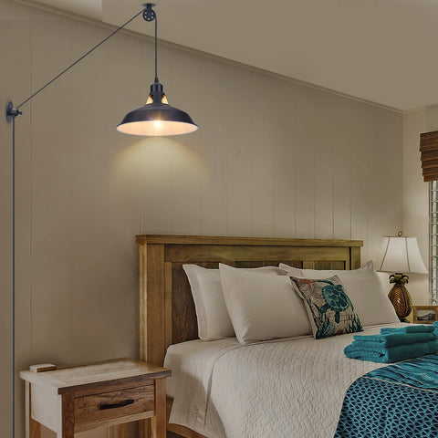 Lomoky pendant uses standard E26 base bulbs; bulb not included.