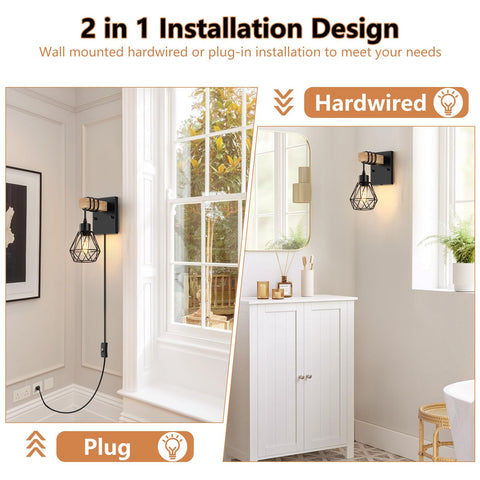 Lomoky farmhouse-style lighting enhances bedrooms, living rooms, and entryways.