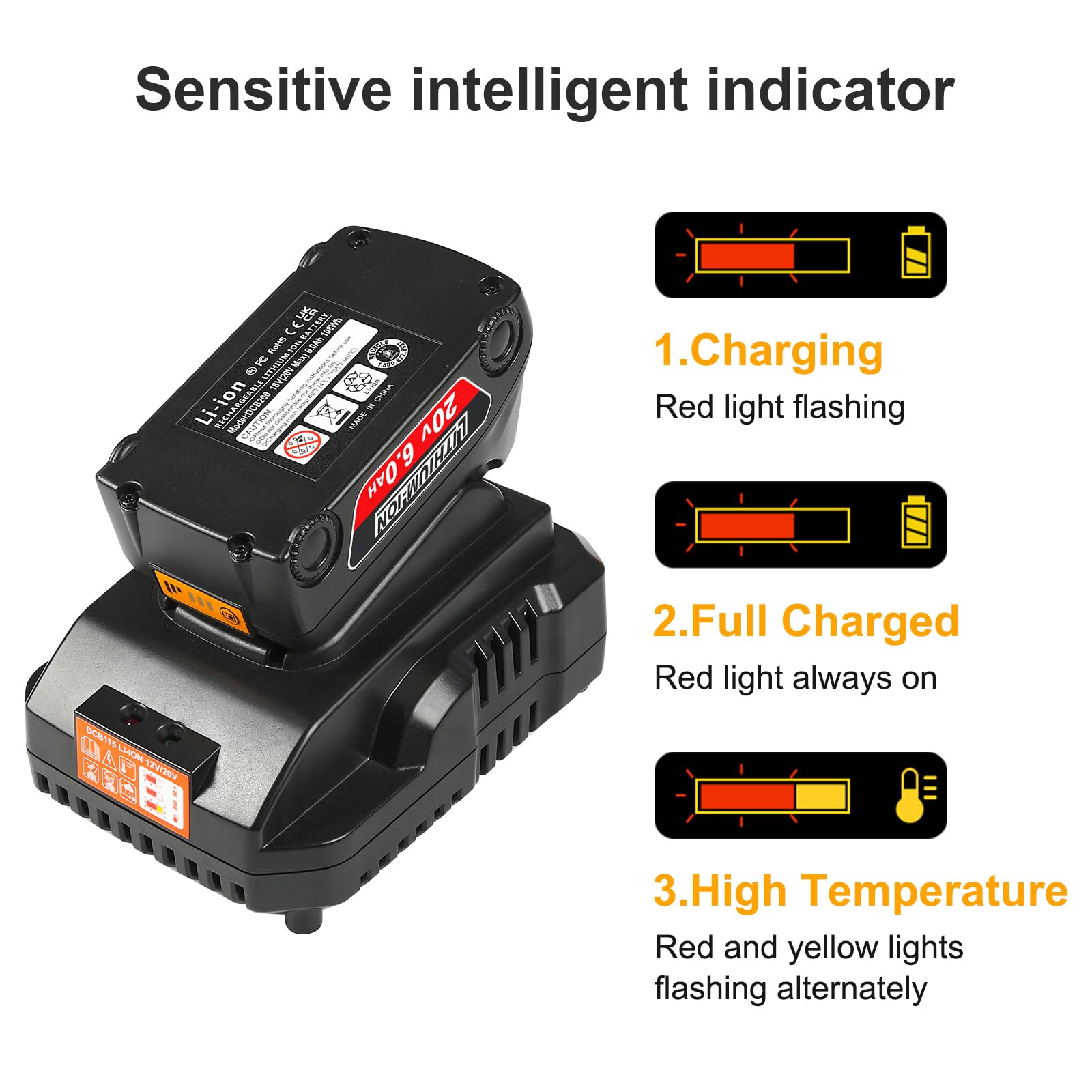 Lomrige DCB112 charger station for safe, efficient charging between jobs.