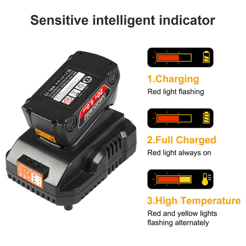 Lomrige DCB112 charger station for safe, efficient charging between jobs.