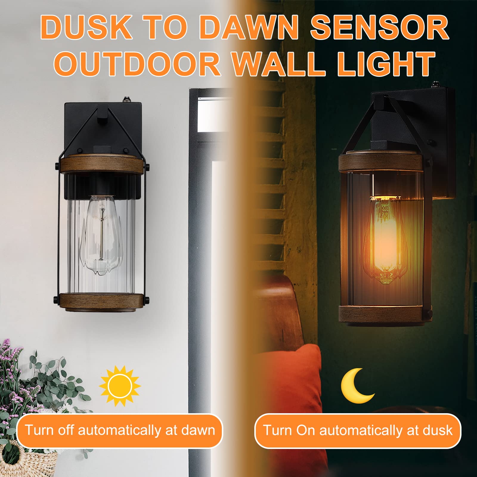 LONEDRUID E26 base-compatible fixture supporting various bulbs up to 100W.