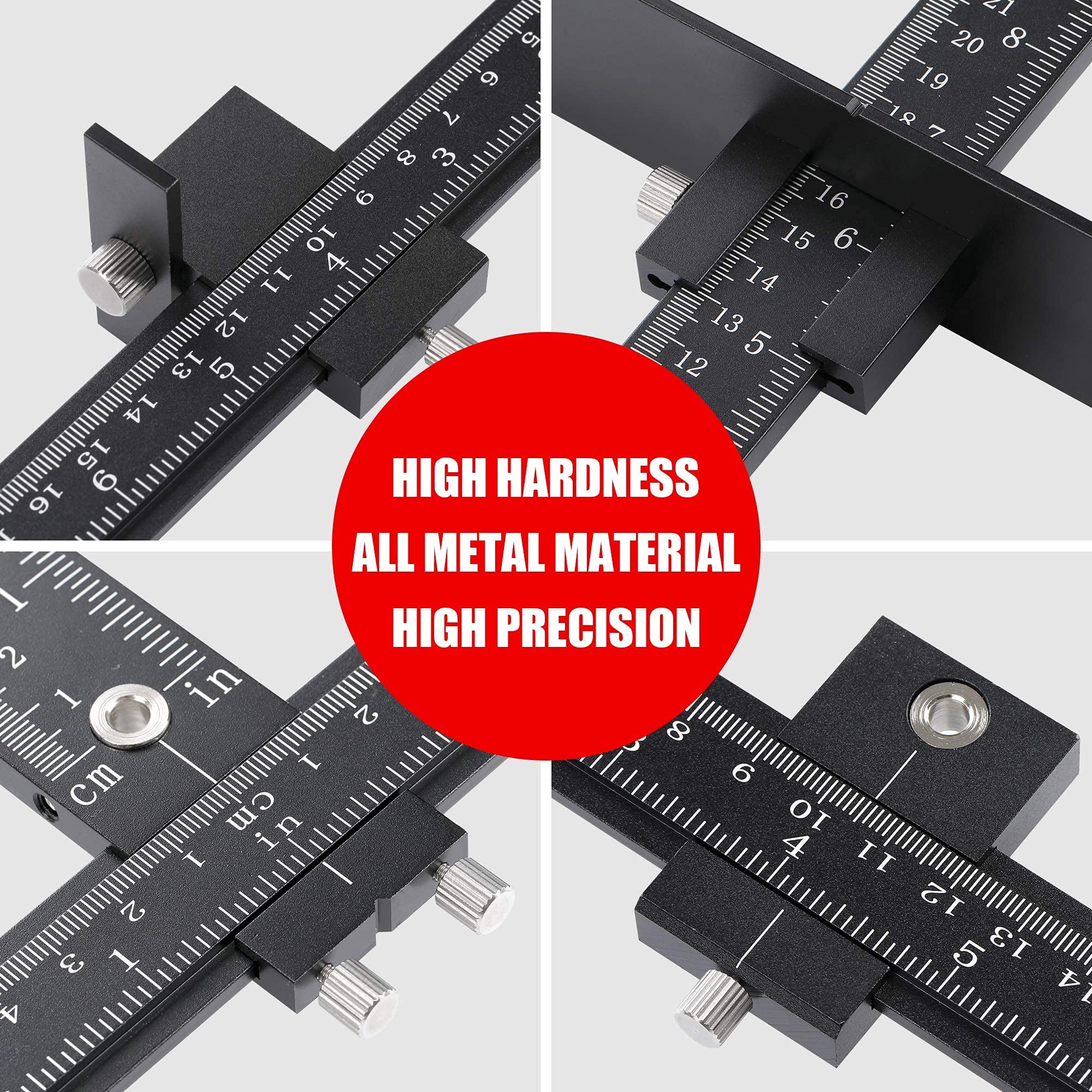 Lonfu precision aluminum alloy construction resists corrosion during workshop use.