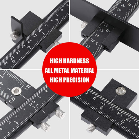 Lonfu precision aluminum alloy construction resists corrosion during workshop use.