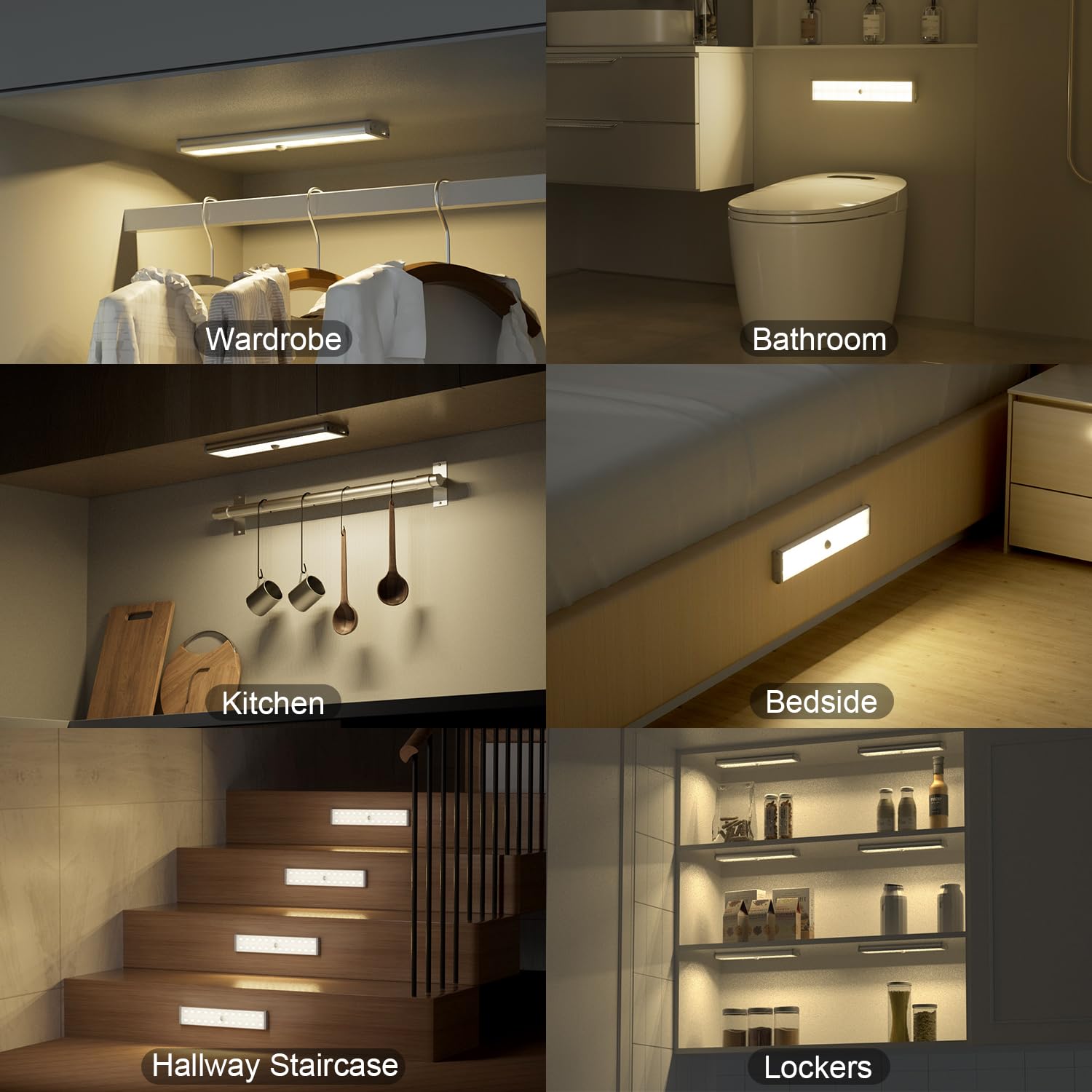 Long-Stars magnetic installation enables quick mounting.