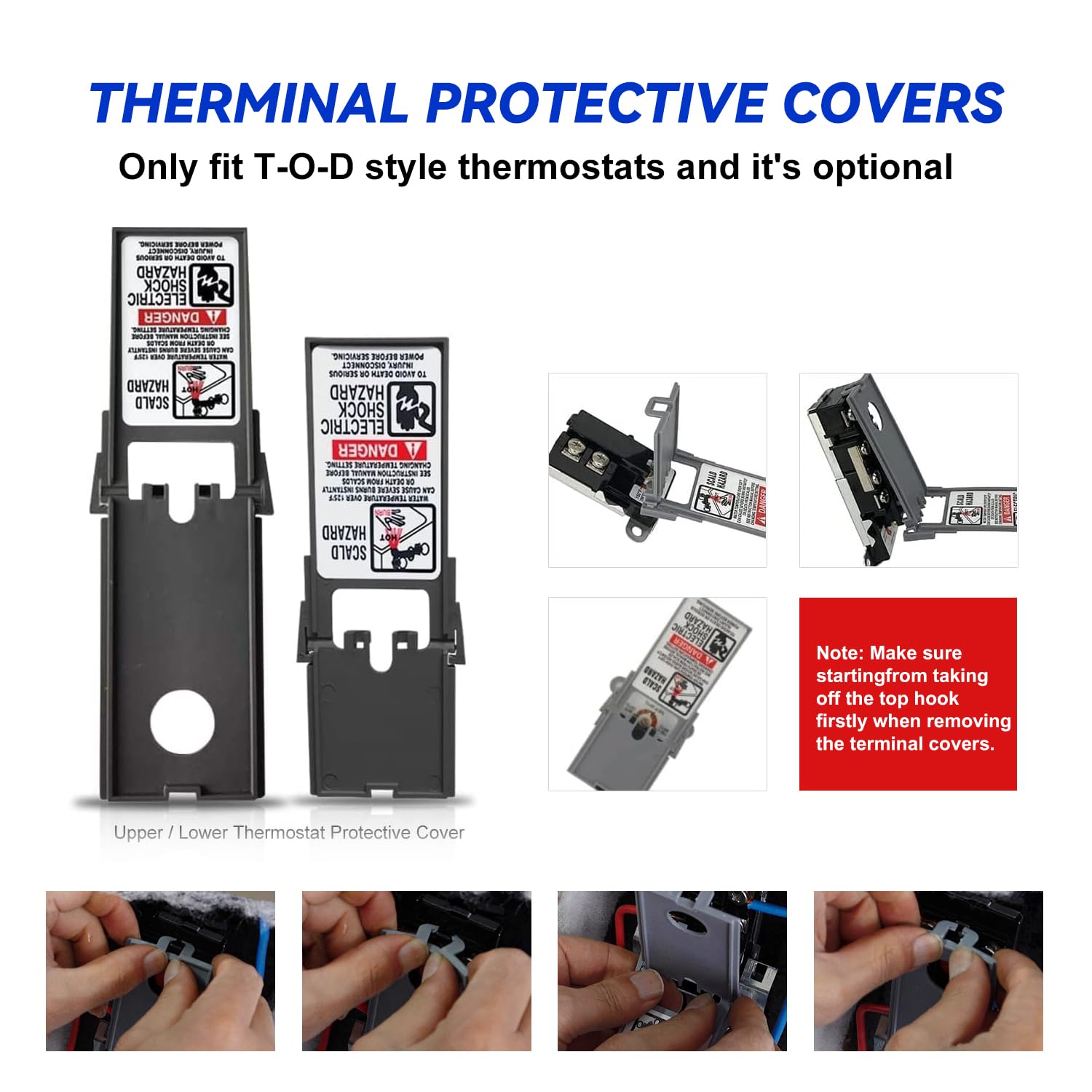 Long Term EWH-05 protective covers shield components during service.