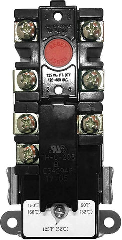 Long-Term thermostat kit wiring image demonstrates clean, secure connections.