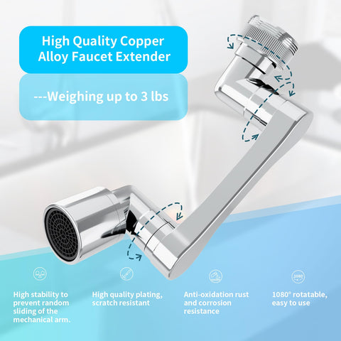 Longing Home triple splash filter delivers smoother water flow and filtration.