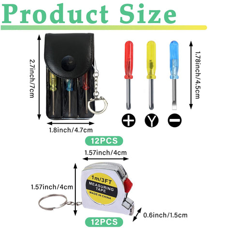 LonlyEagle three screwdrivers in keychain set for handy small repairs.