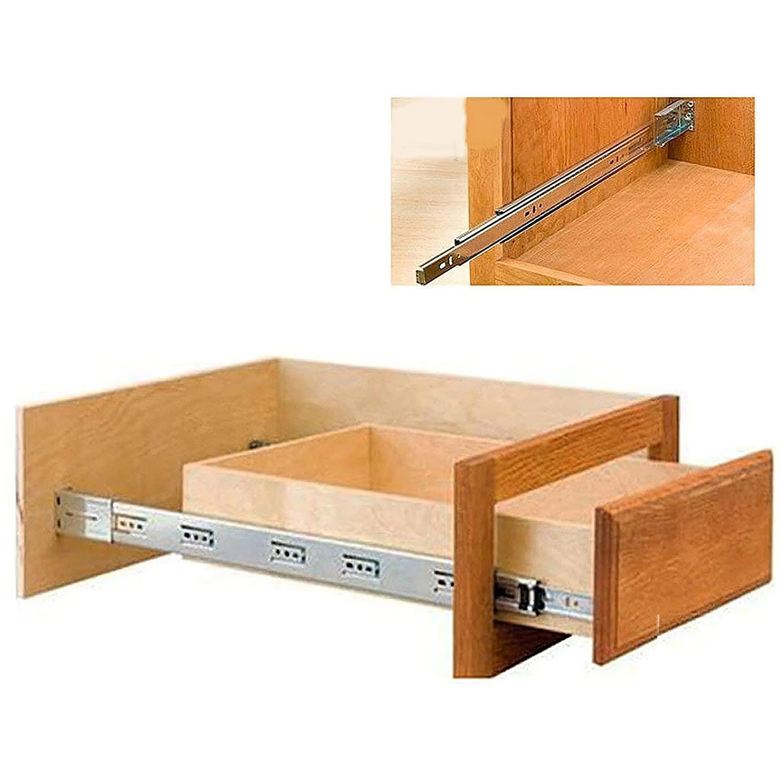 LONTAN extension bracket 70mm extends drawer slides for better alignment.