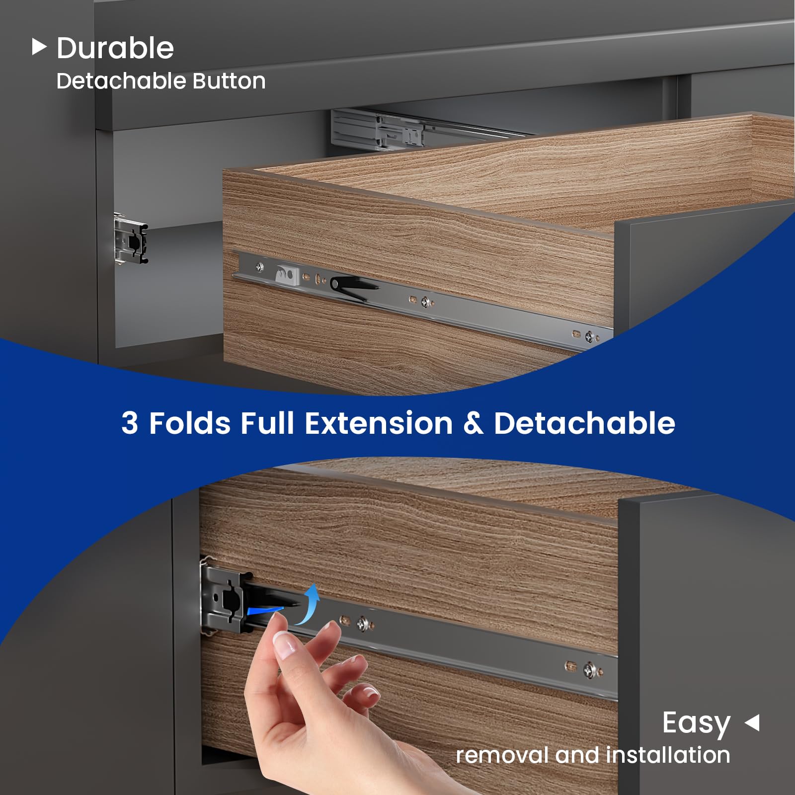 LONTAN screws included simplify mounting with common Phillips screwdriver