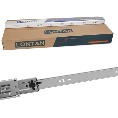 LONTAN quiet close mechanism reduces kitchen noise.