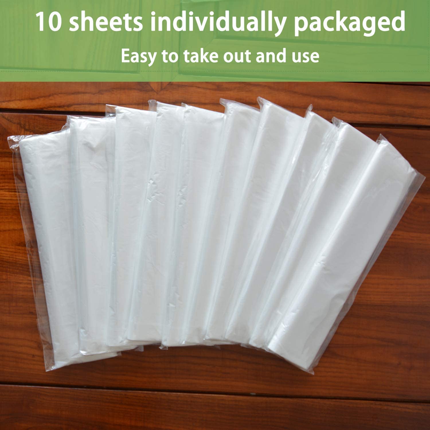 LOOBANI drop cloth spread over floor protects furniture and carpets