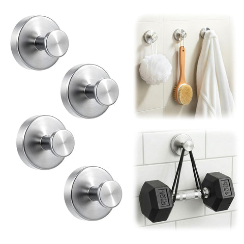 LOOHOI upgraded suction cup hook for shower – secure hold on glass.