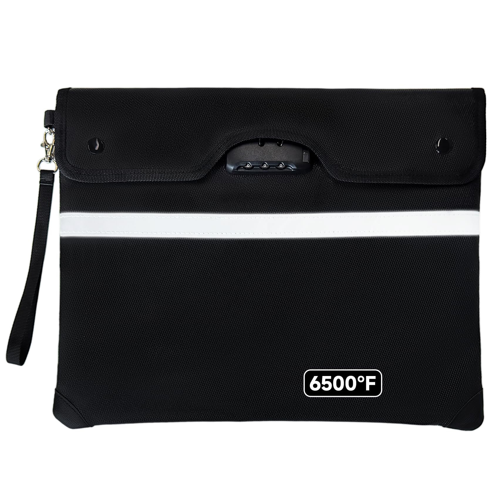 Loorow fireproof bag 6500°F material close-up highlights heat resistance