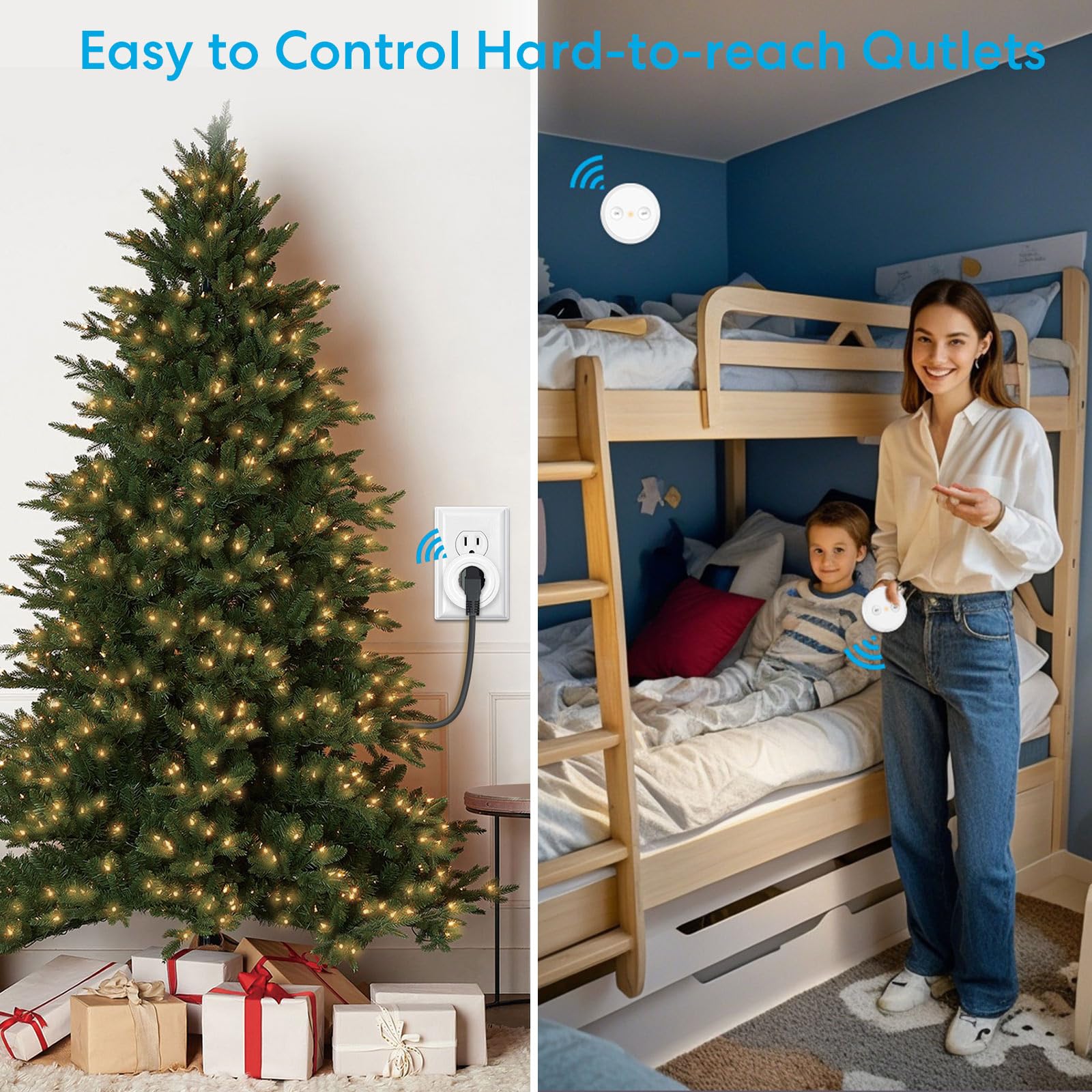 LoraTap wall-mountable remote plate keeps control within reach.