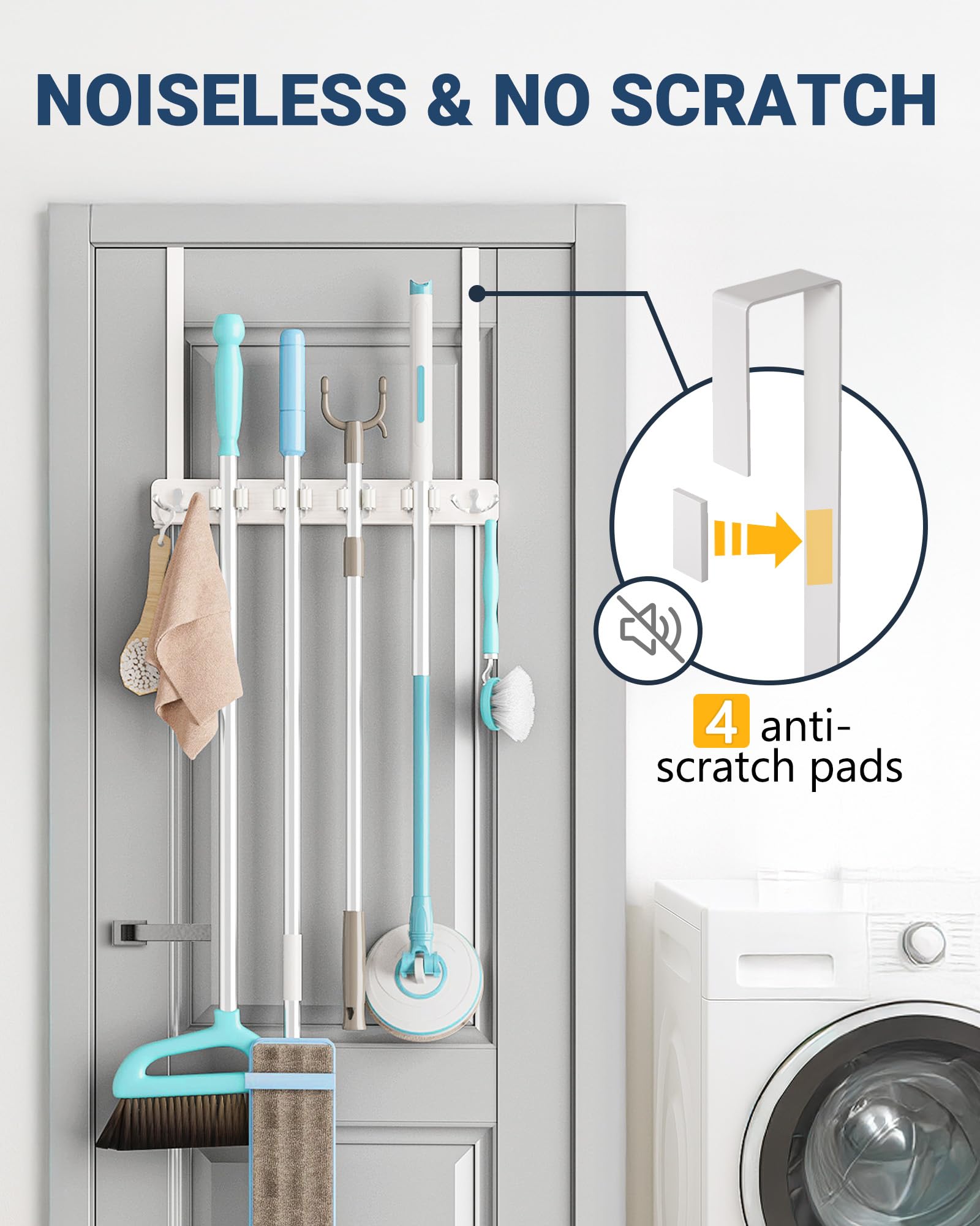 Lorbro space-saving design fits tight hallways and small laundry doors.