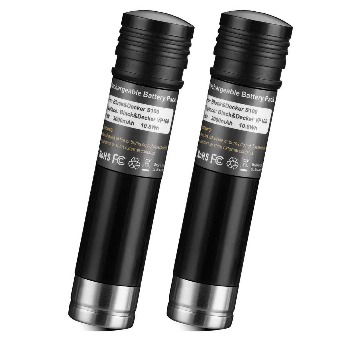 LORDONE 2-pack 3000mAh Ni-MH battery for VP100 powers tools reliably