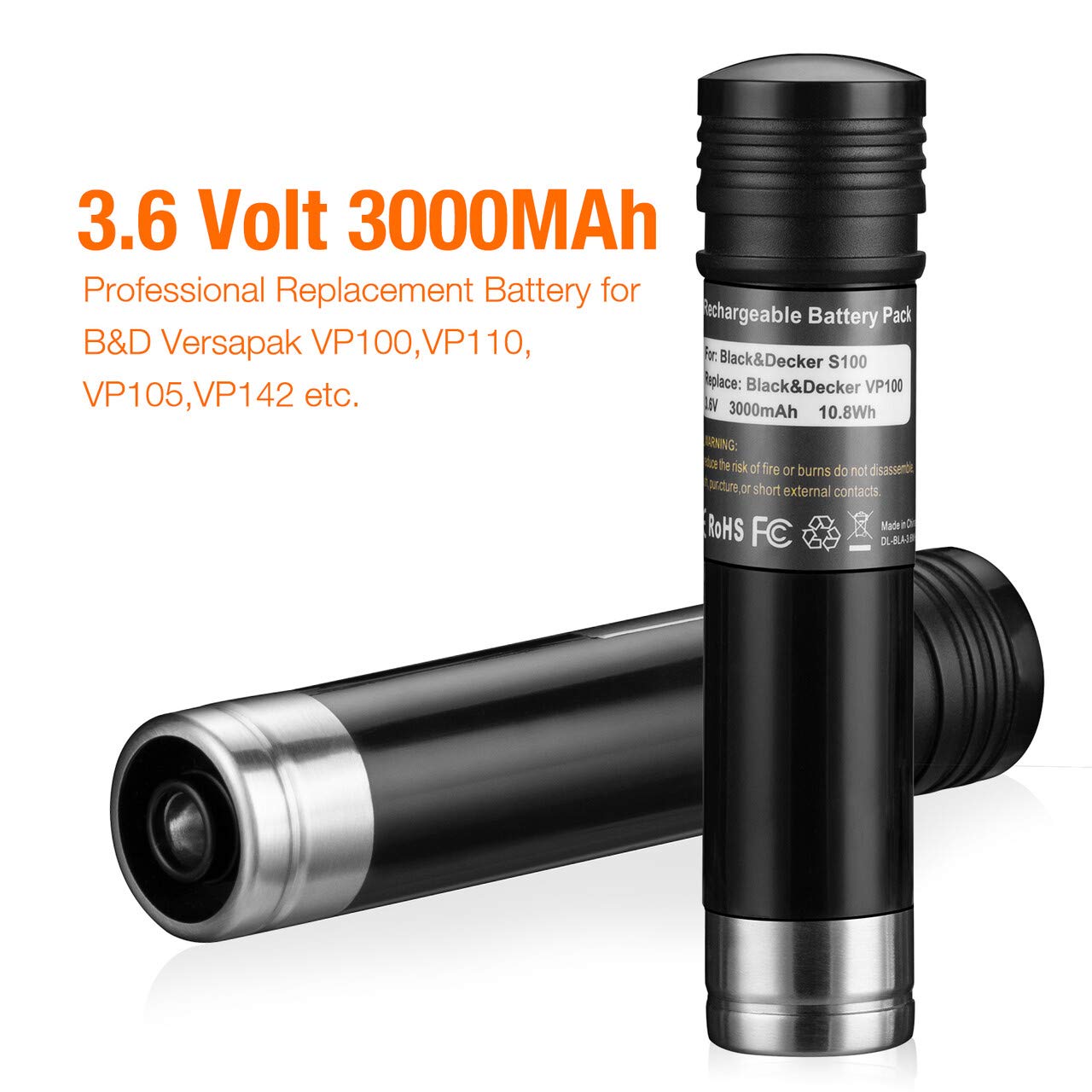 LORDONE VP105C replacement battery keeps Versapak devices ready for use