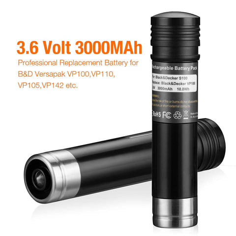 LORDONE VP105C replacement battery keeps Versapak devices ready for use