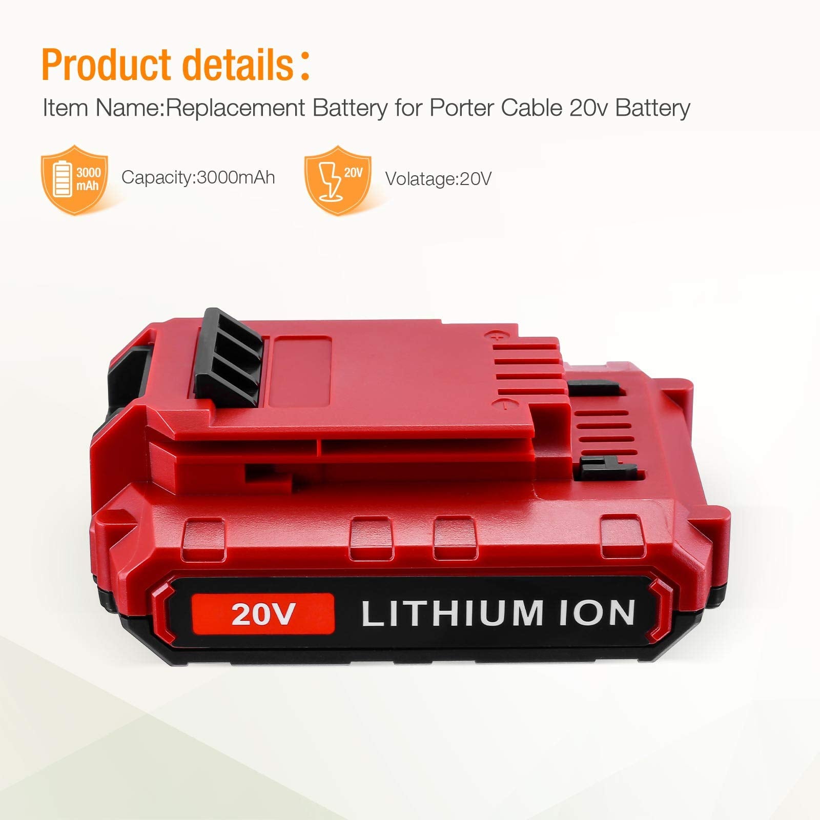 LORDONE fast charger for PCC692L speeds up recharging.