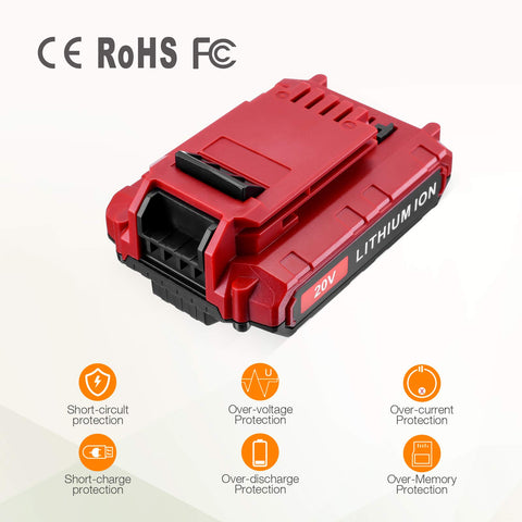LORDONE US-plug fast charger supports quick power-ups worldwide.