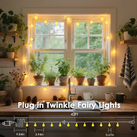 LORRYTE warm white LEDs creating a soft, cozy ambience for a bedroom.