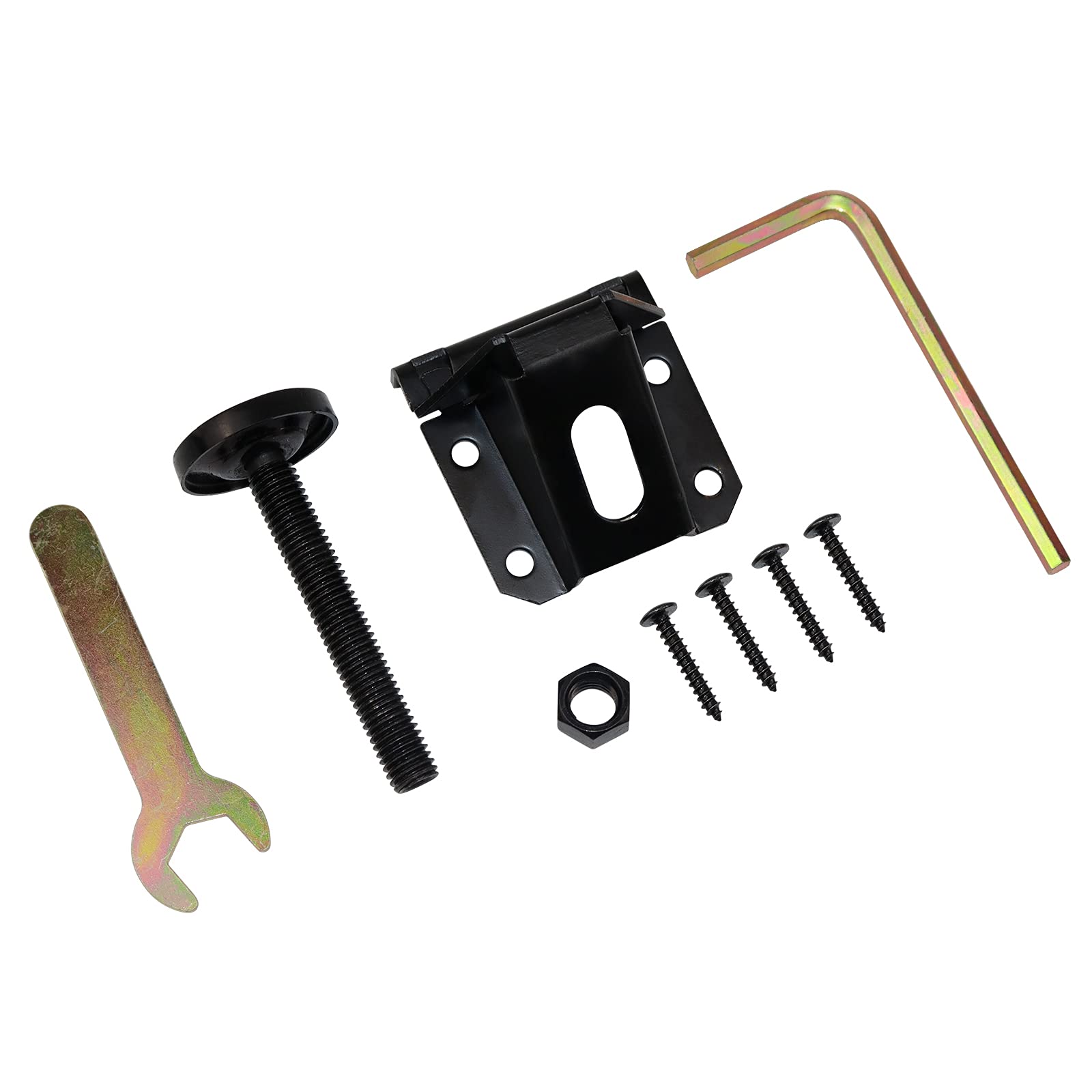 LOSCHEN L-bracket distributes weight for cabinet stability.