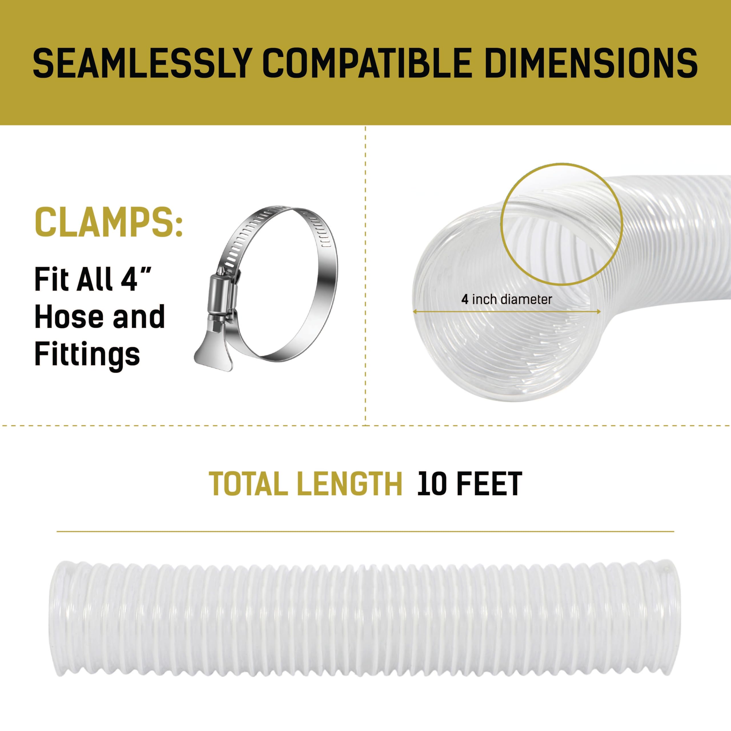 LOSTRONAUT clear visibility aids spotting obstructions for smooth debris removal.