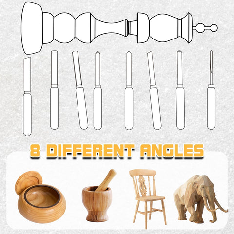 LoTanop 1/2-inch skew chisel for fine adjustments