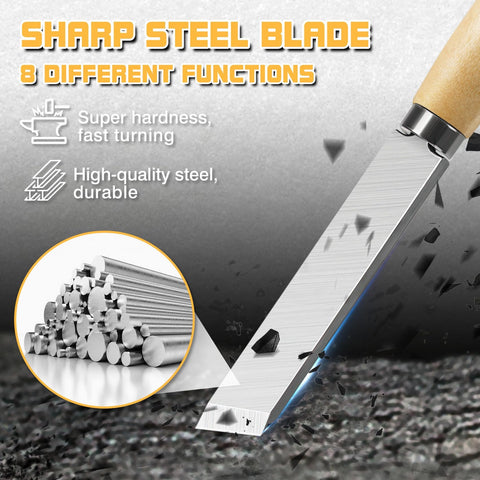 LoTanop 1/2-inch spearpoint chisel for detailed shaping