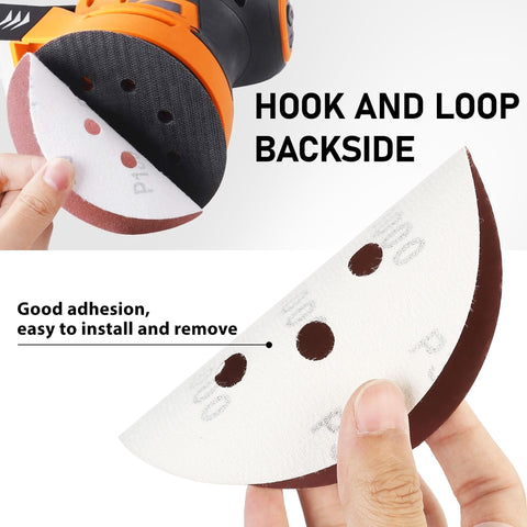 LotFancy 80 grit disc for smooth sanding of wood surfaces