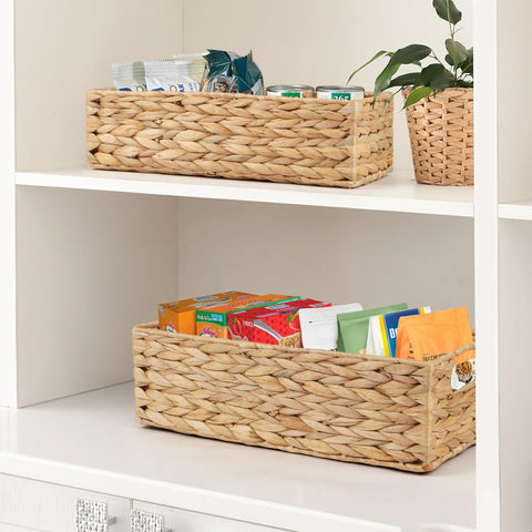 LotFancy eco friendly bathroom organizer enhances decor while keeping surfaces clear