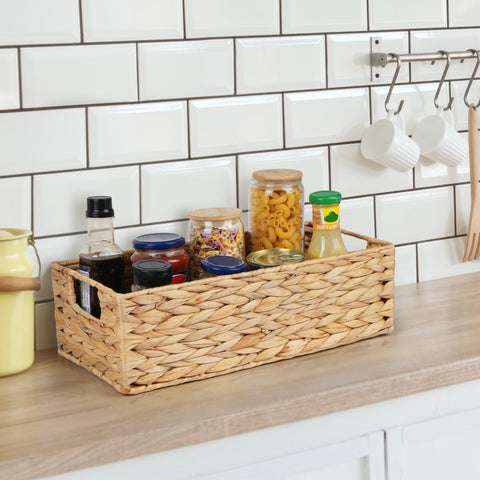 LotFancy multi purpose basket holds wipes deodorizer or decor accents