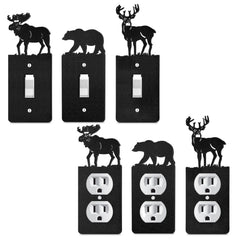 Lothee bear light switch cover adds woodland charm and protection.