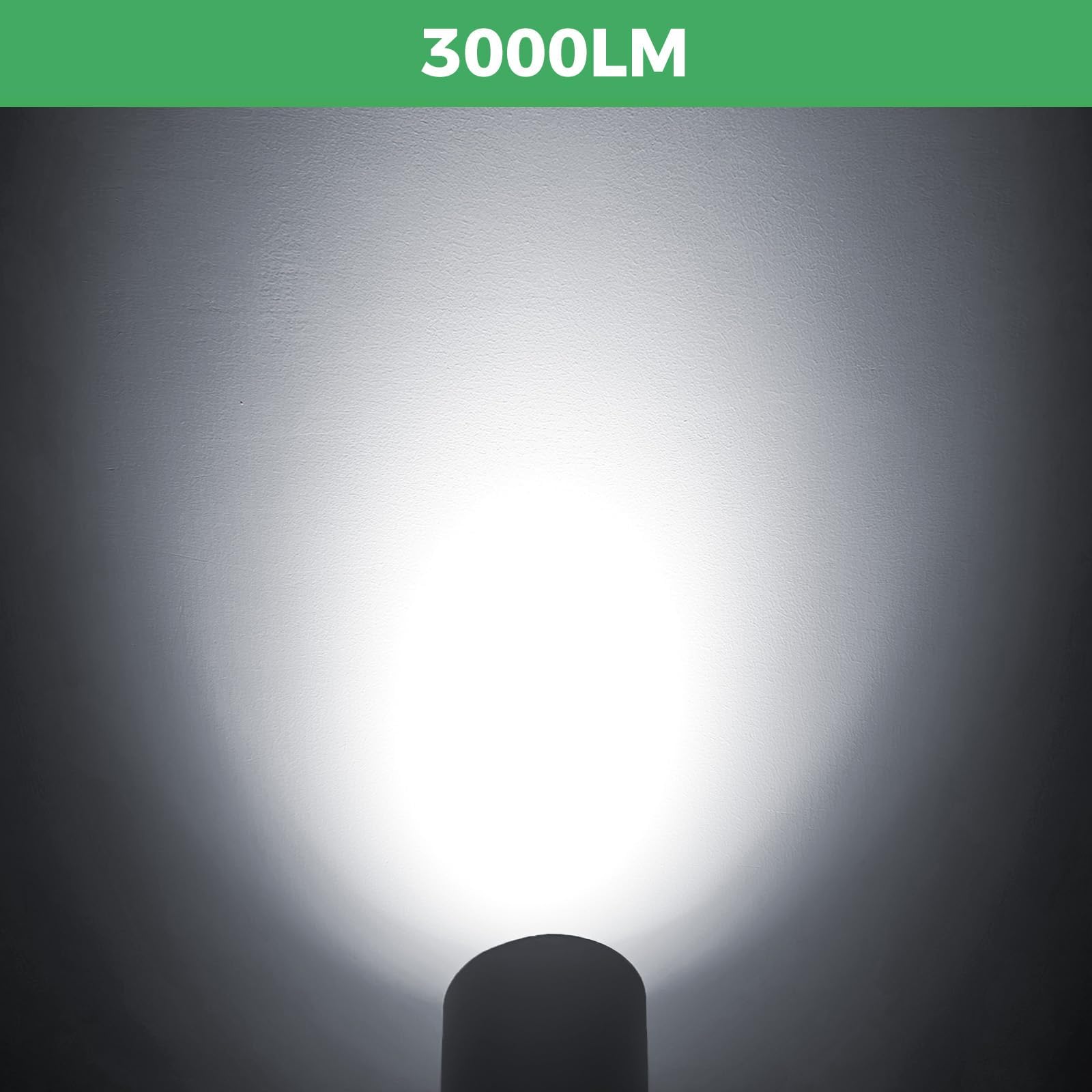 LOTMOS 30W LED spotlight with 60° beam concentrates light on targets.