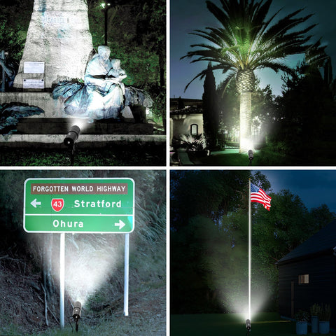 LOTMOS durable outdoor spotlight built to endure harsh weather.