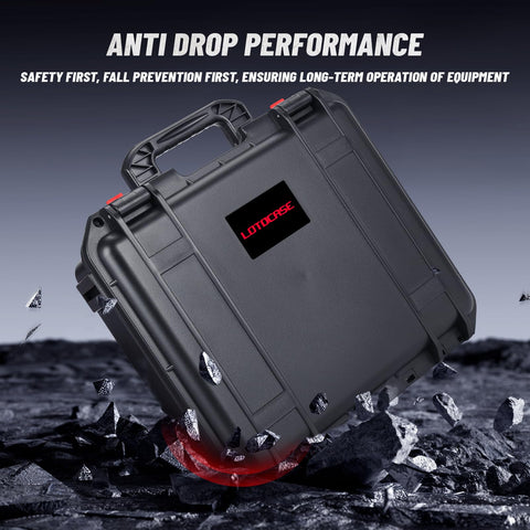 LOTOCASE Durable lock and latch system secures contents during transport