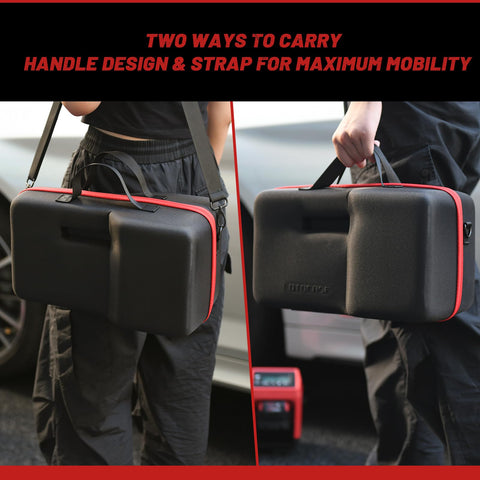 LOTOCASE included shoulder strap for comfortable on the go carrying