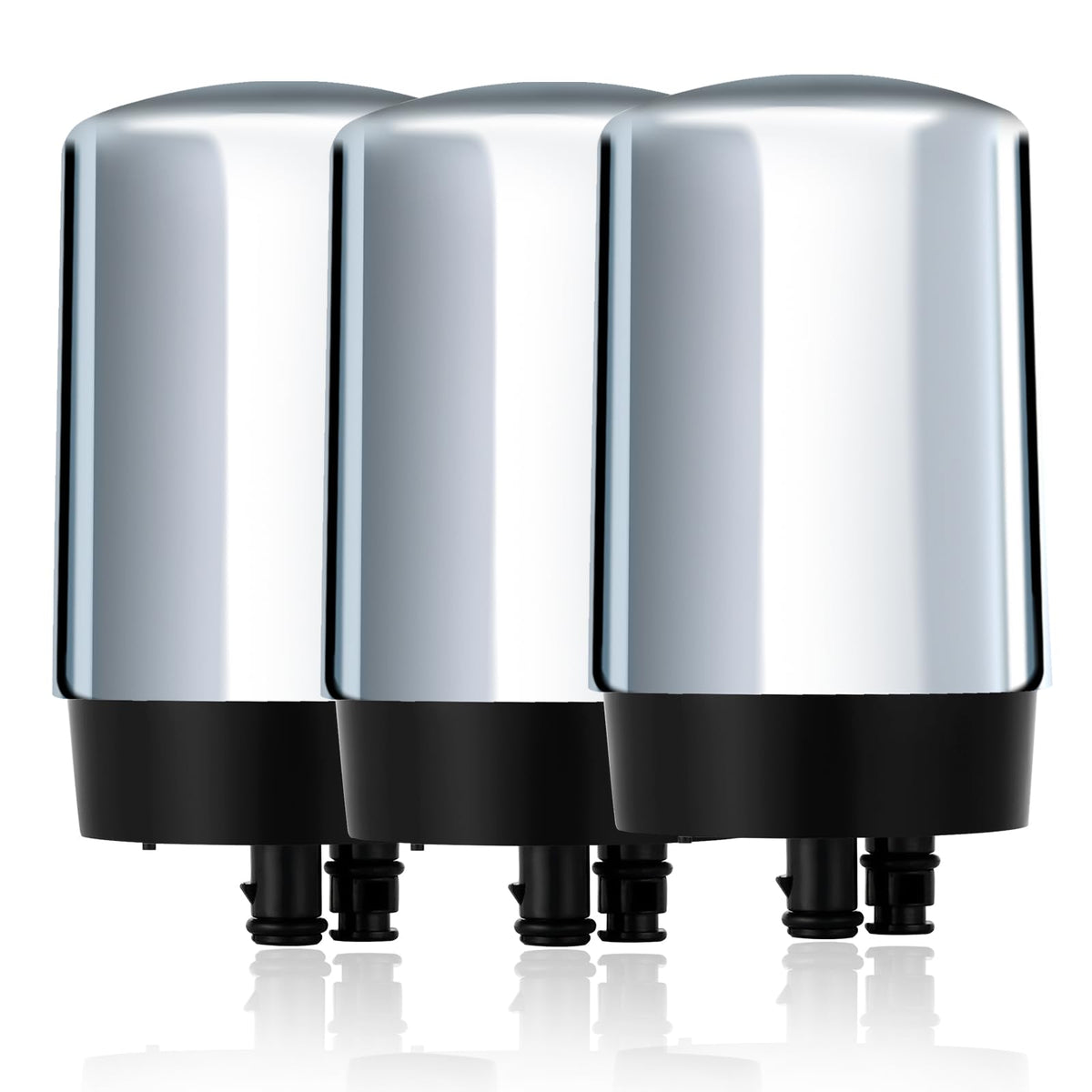 LOTVOSA Brita filter replacement 3-pack for easy faucet filtration