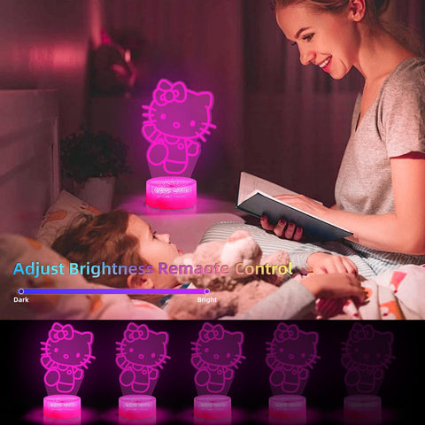 Louhh soft LED illumination creates gentle lighting for kids.