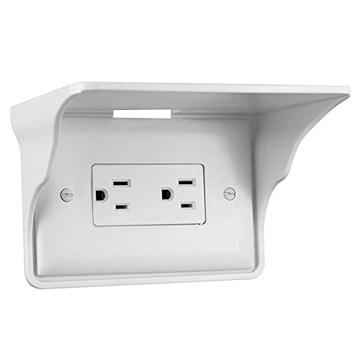 Louis Felt shelf mounted vertically to create a top storage surface
