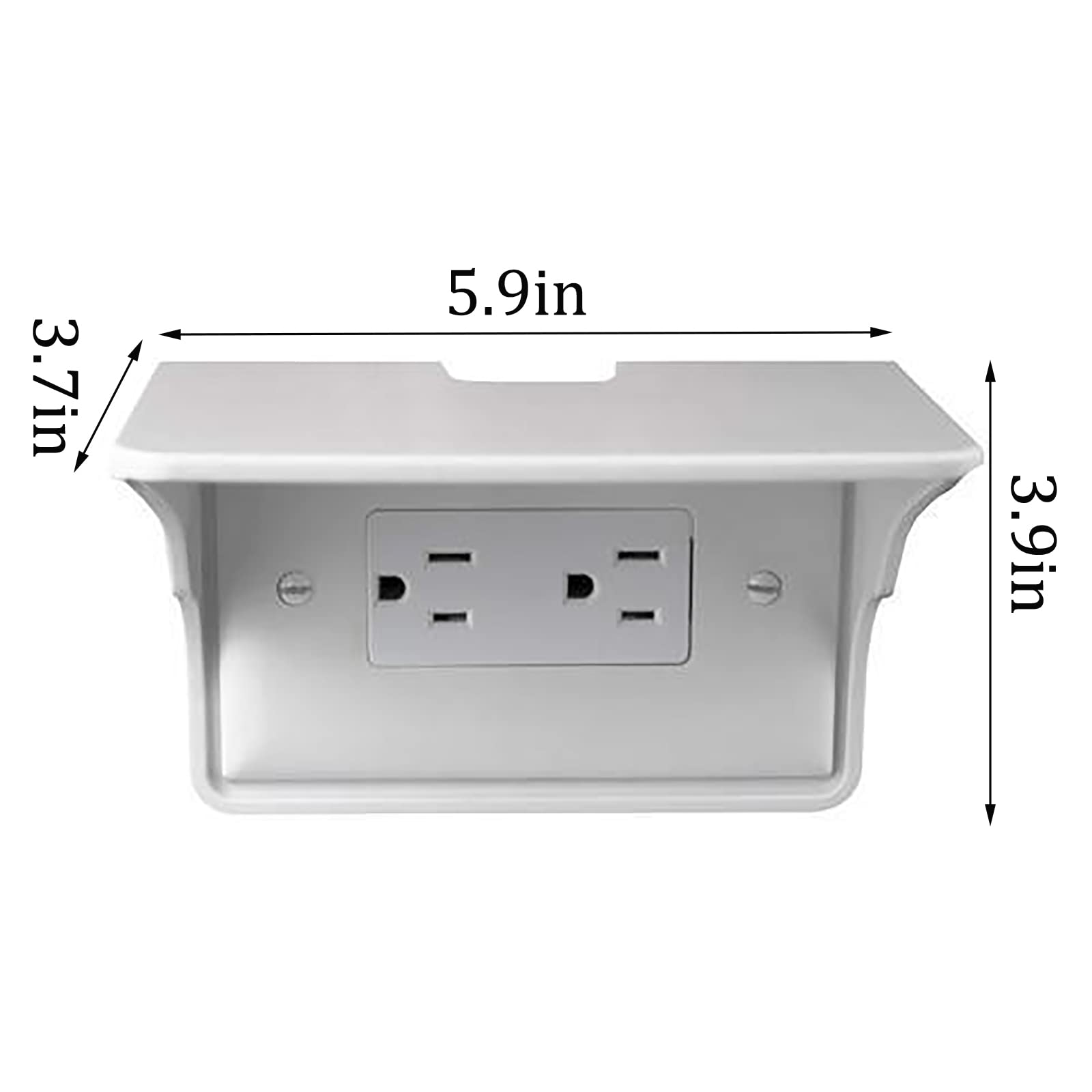 Louis Felt two-pack in package for space-saving organization around outlets