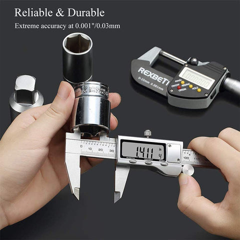 Louisware multifunction measurements cover internal, external, depth, and height checks.