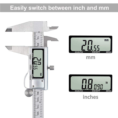 Louisware stainless steel caliper body ensures durability and resistance to moisture and oil.
