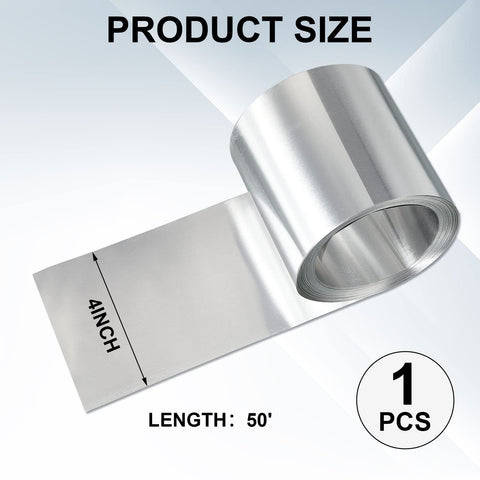 Lounsweer roof flashing suited for garden and siding applications to prevent stains.