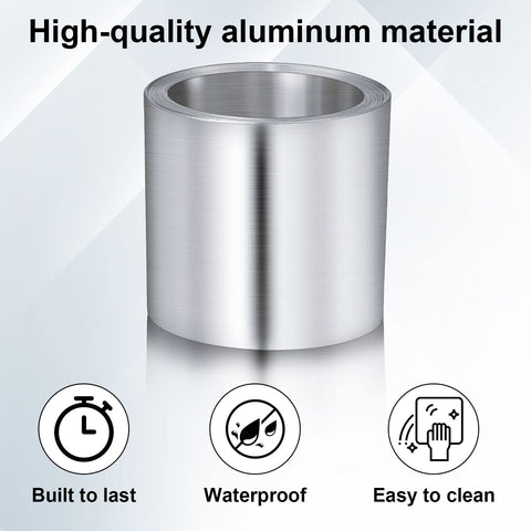 Lounsweer rust-resistant aluminum flashing with high elongation for easy shaping.
