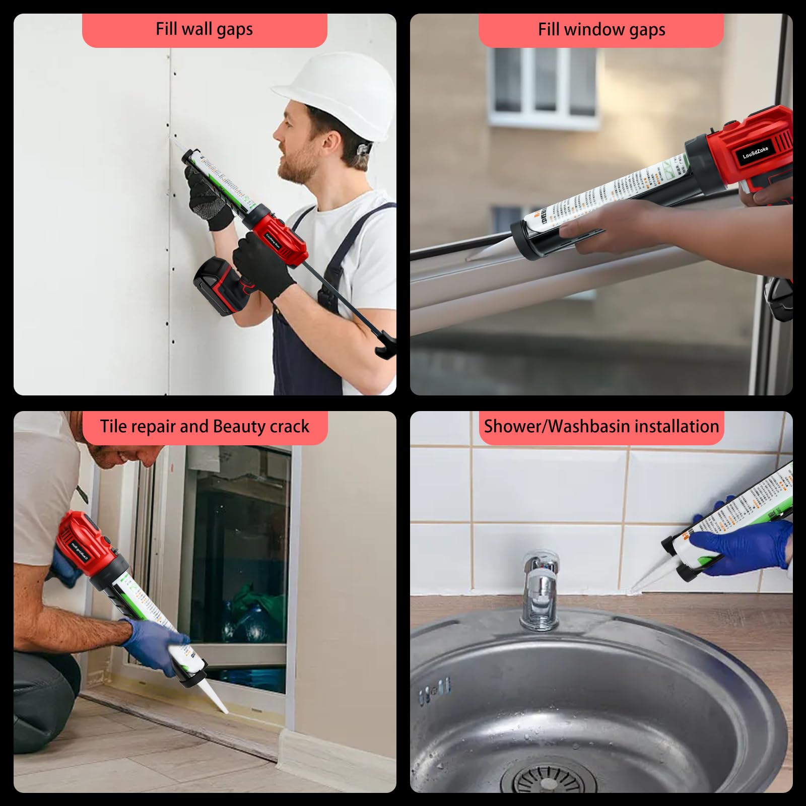 LouSdZoke anti-rebound design helps prevent drips and waste.